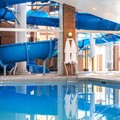 Swimming pool at Hilton Mississauga / Meadowvale