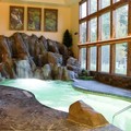 Swimming pool at Lodge at Whitefish Lake