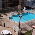 Swimming pool at Motel 6 Barstow Ca Lenwood Road