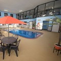 Swimming pool at Riverview Inn & Suites