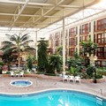 Swimming pool at Sandman Signature Lethbridge Lodge