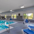 Swimming pool at Sleep Inn & Suites Prince George Near Fort Lee