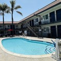 Swimming pool at Studio 6 Suites San Ysidro, CA -San Diego South Bay