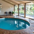 Swimming pool at Tunnel Mountain Resort