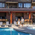 Swimming pool at Whistler Village Inn & Suites