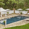 Swimming pool at White Barn Inn & Spa, Auberge Collection